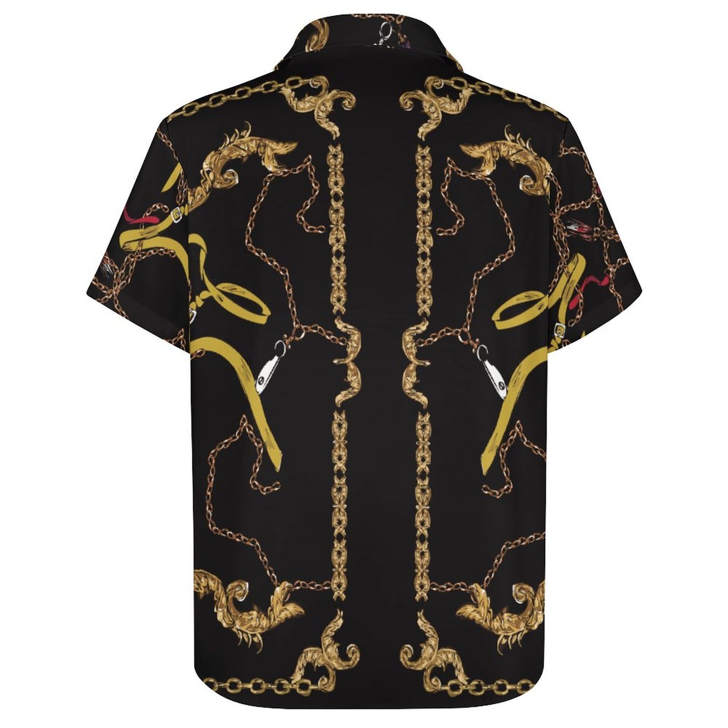 Men's Fashion Casual Printed Short Sleeve Shirts 2306101107
