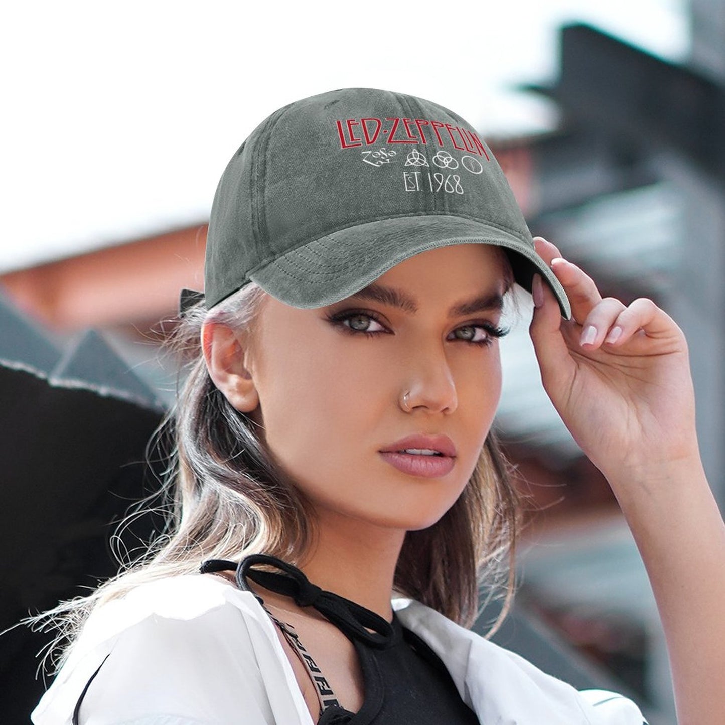 JOC Washed Denim Baseball Cap 2305101725