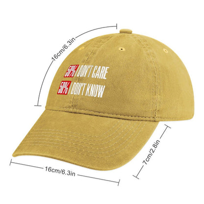 JOC Washed Denim Baseball Cap 2305102815