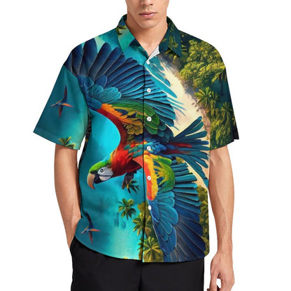 Men's Fashion Casual Printed Short Sleeve Shirts 2306100802