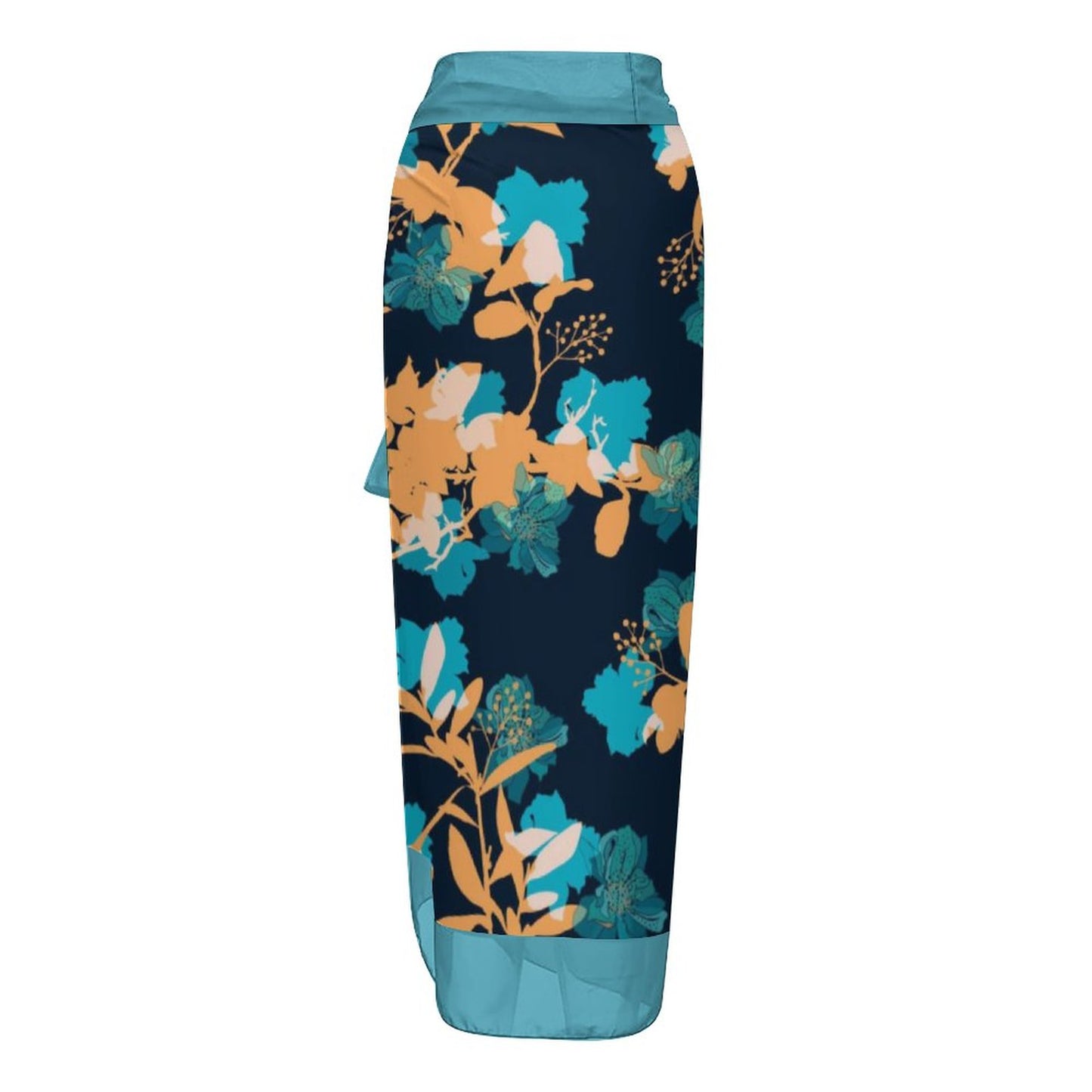 Casual Printed One-Piece Swimsuit And Cover Up 2305102822