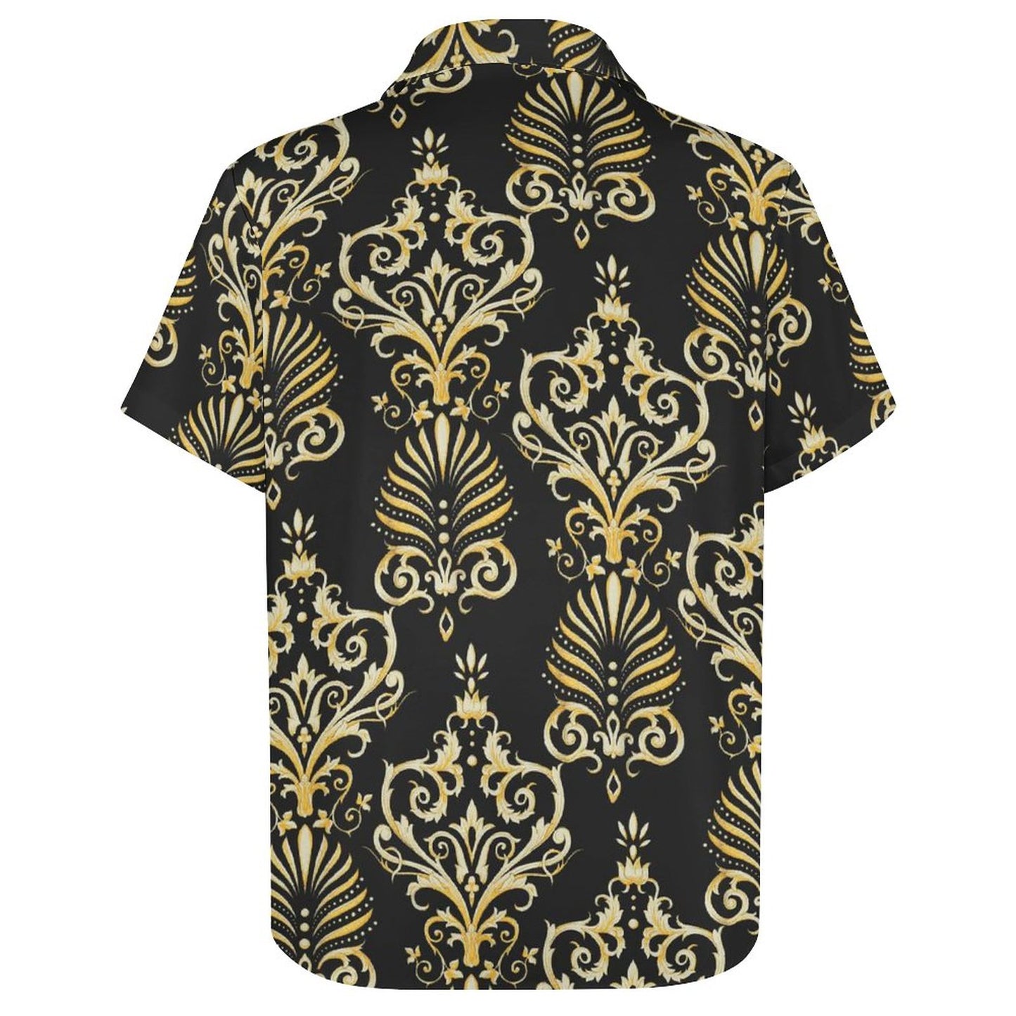 Men's Fashion Casual Printed Short Sleeve Shirts 2306100028