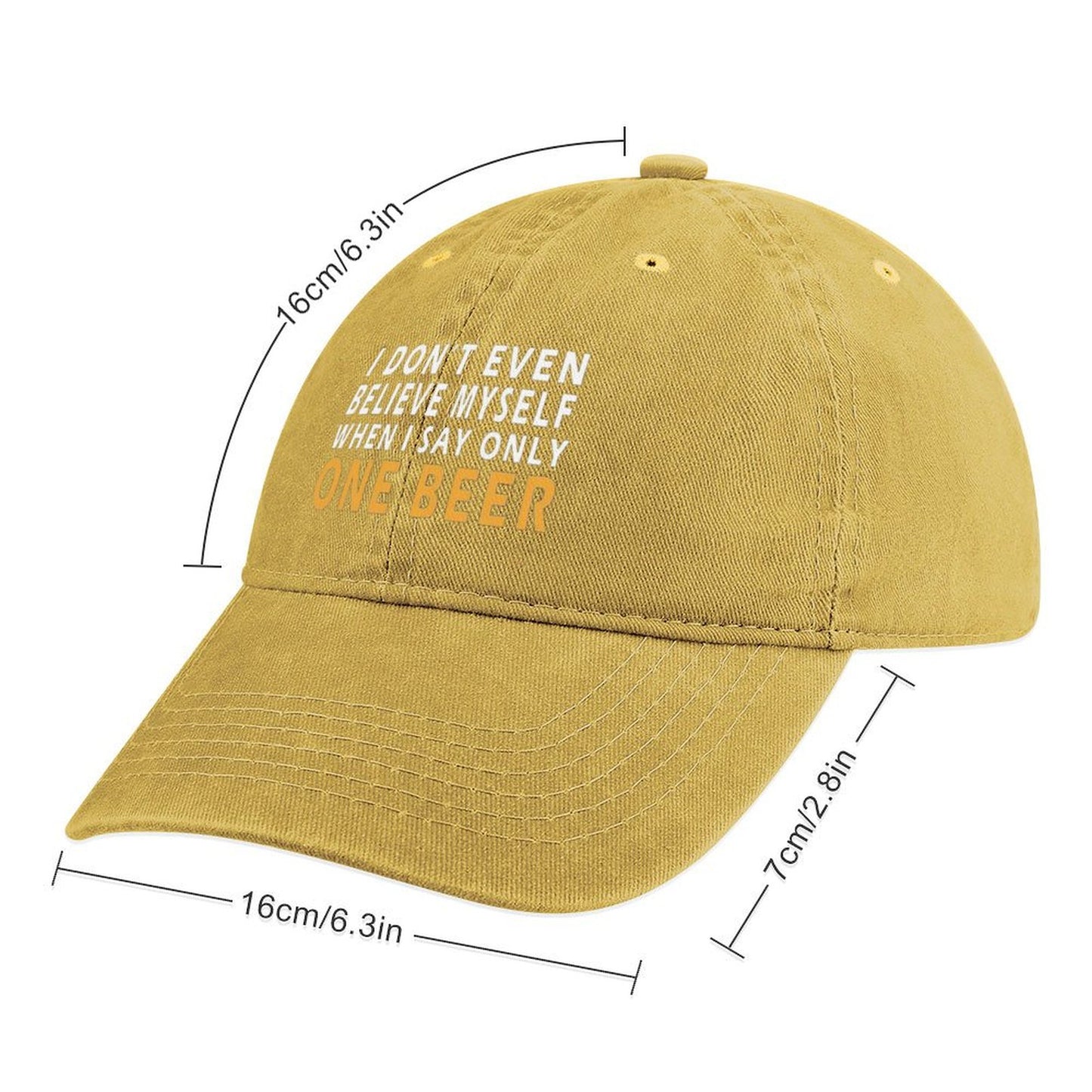 JOC Washed Denim Baseball Cap 2305102556