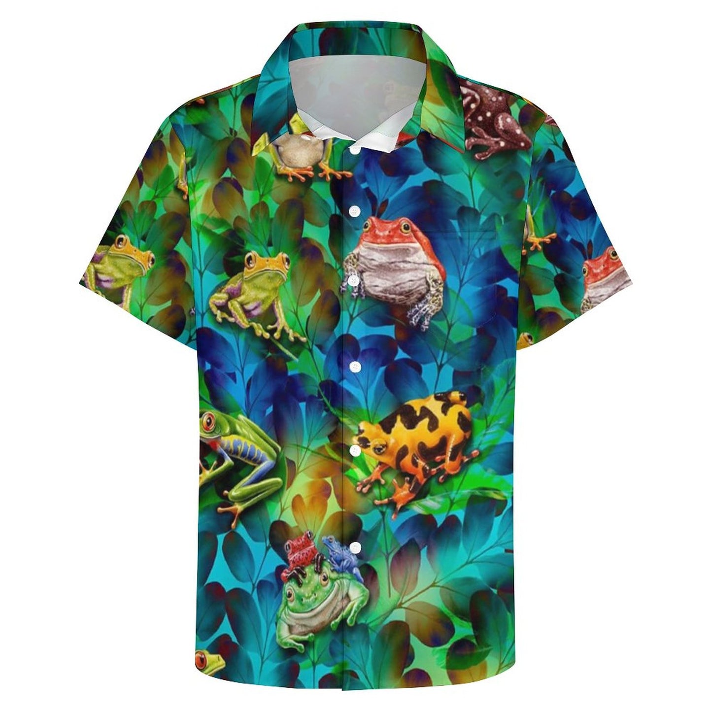 Men's Hawaiian Casual Short Sleeve Shirt 2306105274