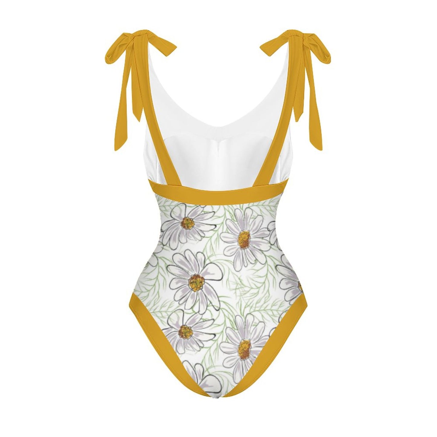 Casual Printed One-Piece Swimsuit And Cover Up 2305102677