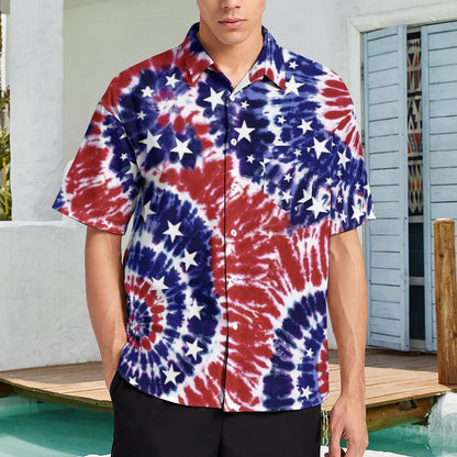 Men's Hawaiian Casual Short Sleeve Shirt 2306103350