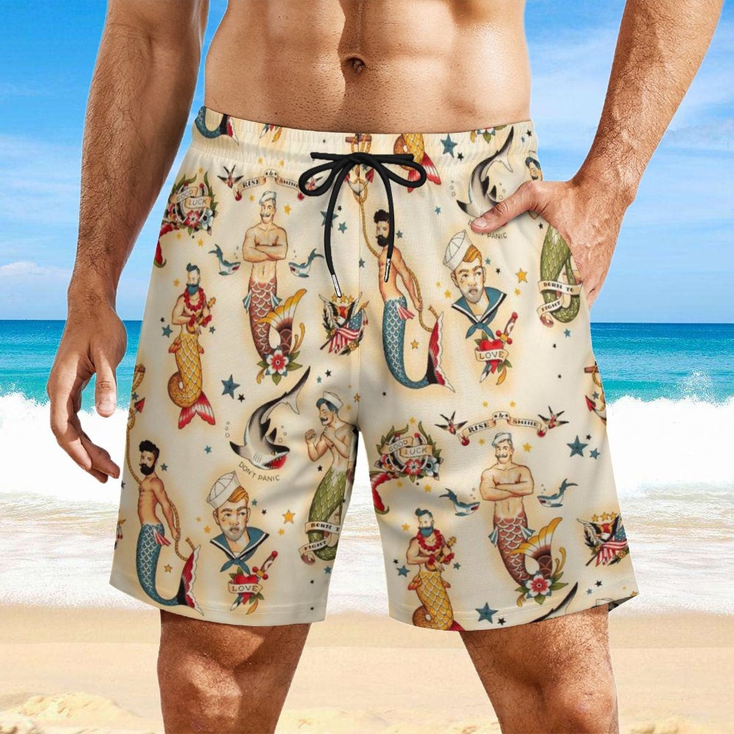 Men's sports fashion beach shorts 2304103720