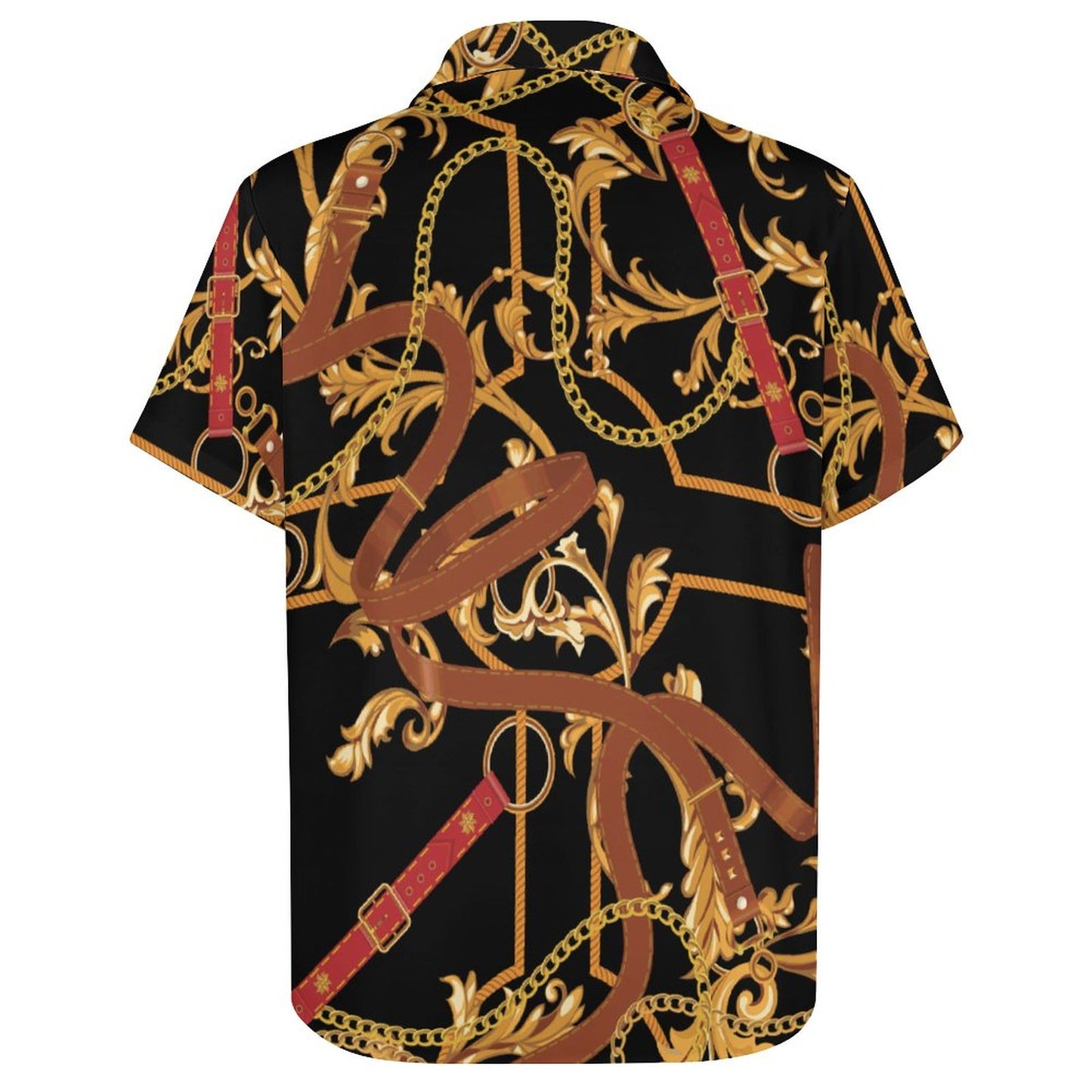 Men's Fashion Casual Printed Short Sleeve Shirts 2306101113