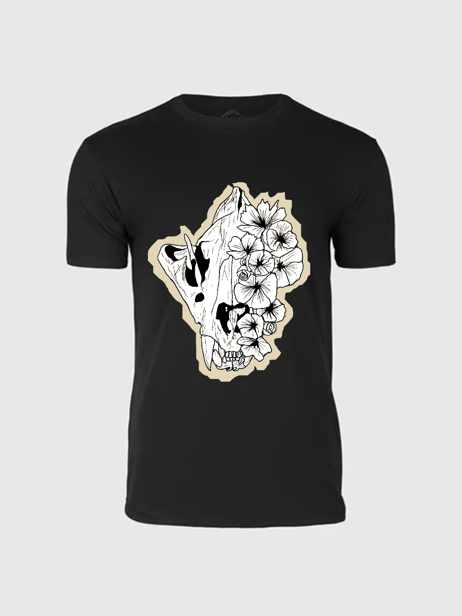 Unisex Round Neck Casual Printed Short Sleeve T-Shirt