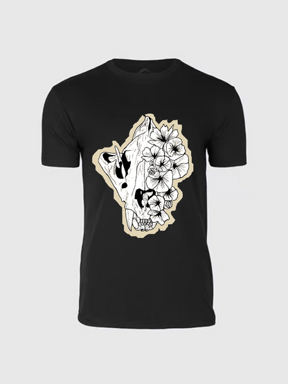 Unisex Round Neck Casual Printed Short Sleeve T-Shirt
