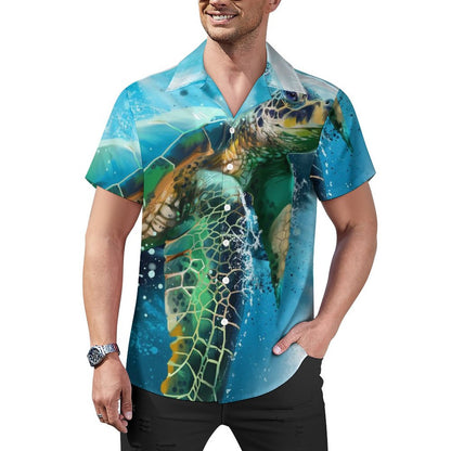 Men's Hawaiian Casual Short Sleeve Shirt 2305101810