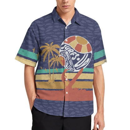 Men's Hawaiian Print Resort Shirt 2305103717