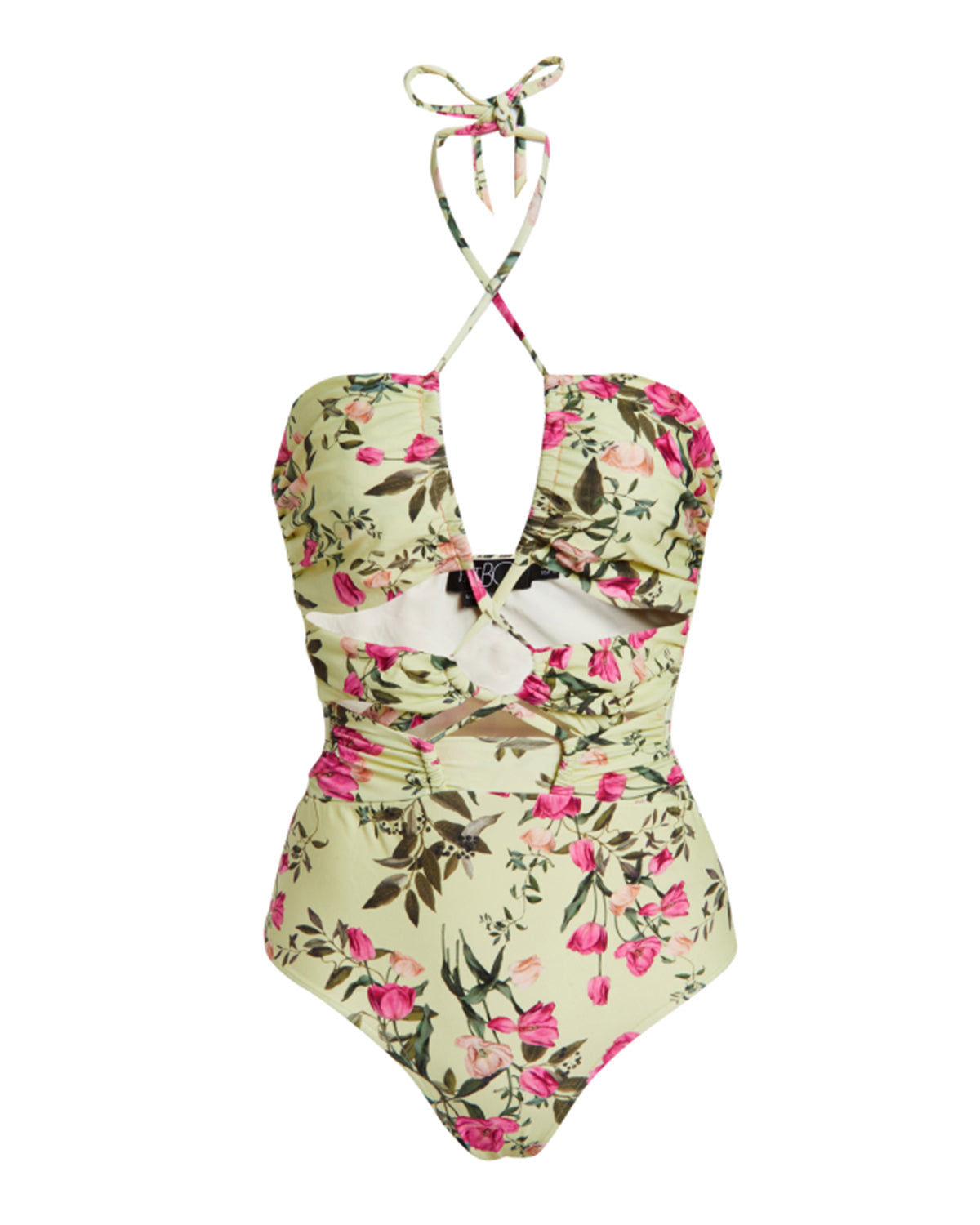 Fashion Floral Print Beach Bikini and Cover Up
