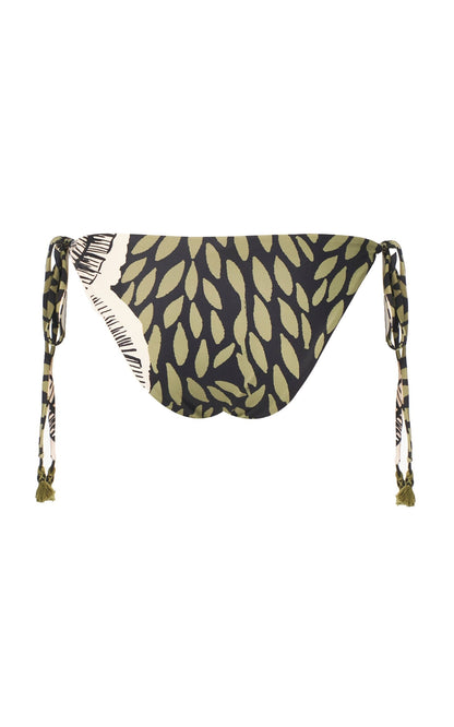 Vintage Print Beach Bikini Set