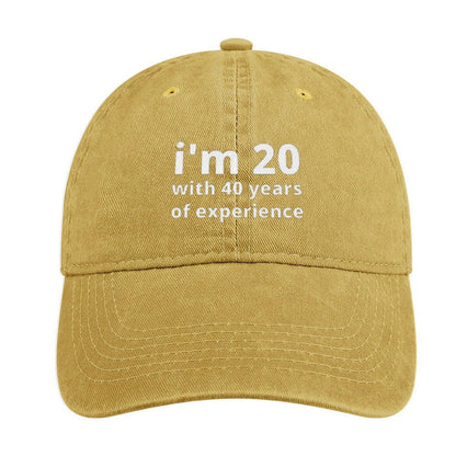 JOC Washed Denim Baseball Cap 2305102593