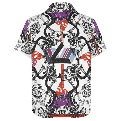 Men's Fashion Casual Printed Short Sleeve Shirts 2306101356