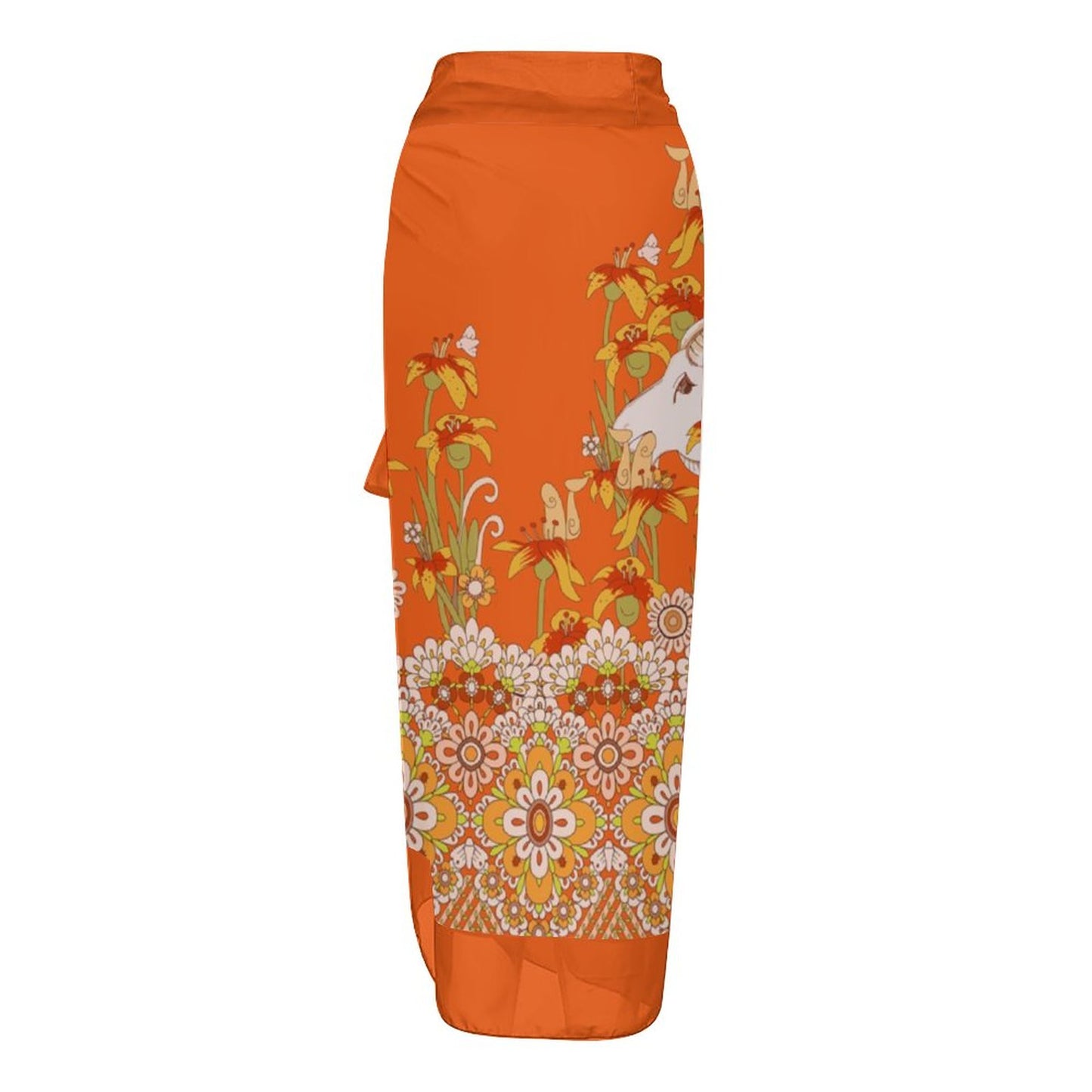 Fashion Printed One Piece Swimsuit And Cover Up 2305105587