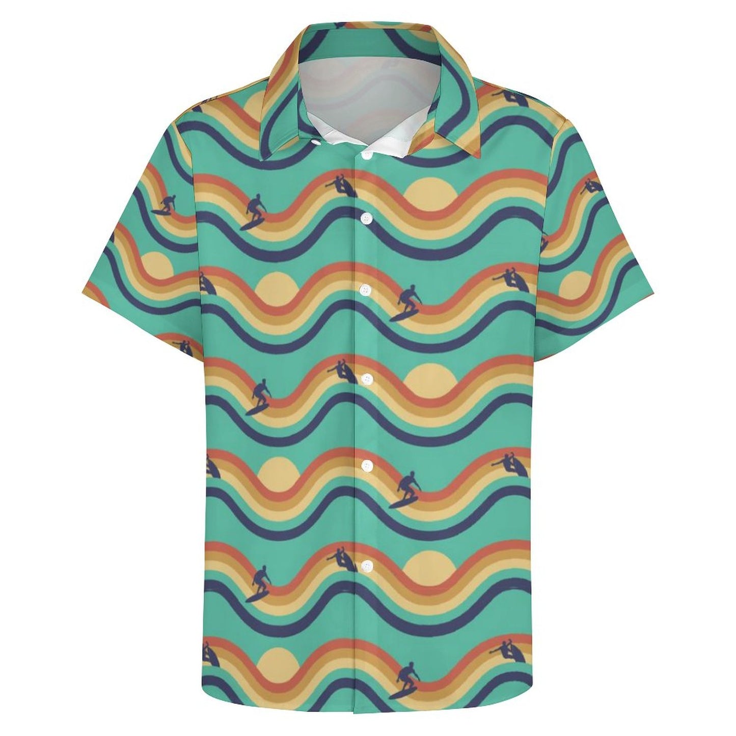 Men's Hawaiian Print Resort Shirt 2305103721