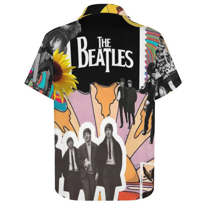 Men's Fashion Casual Printed Short Sleeve Shirts 2306102312