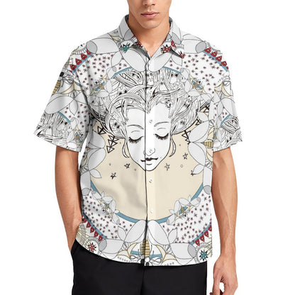 Men's Fashion Casual Printed Short Sleeve Shirts 2306101328