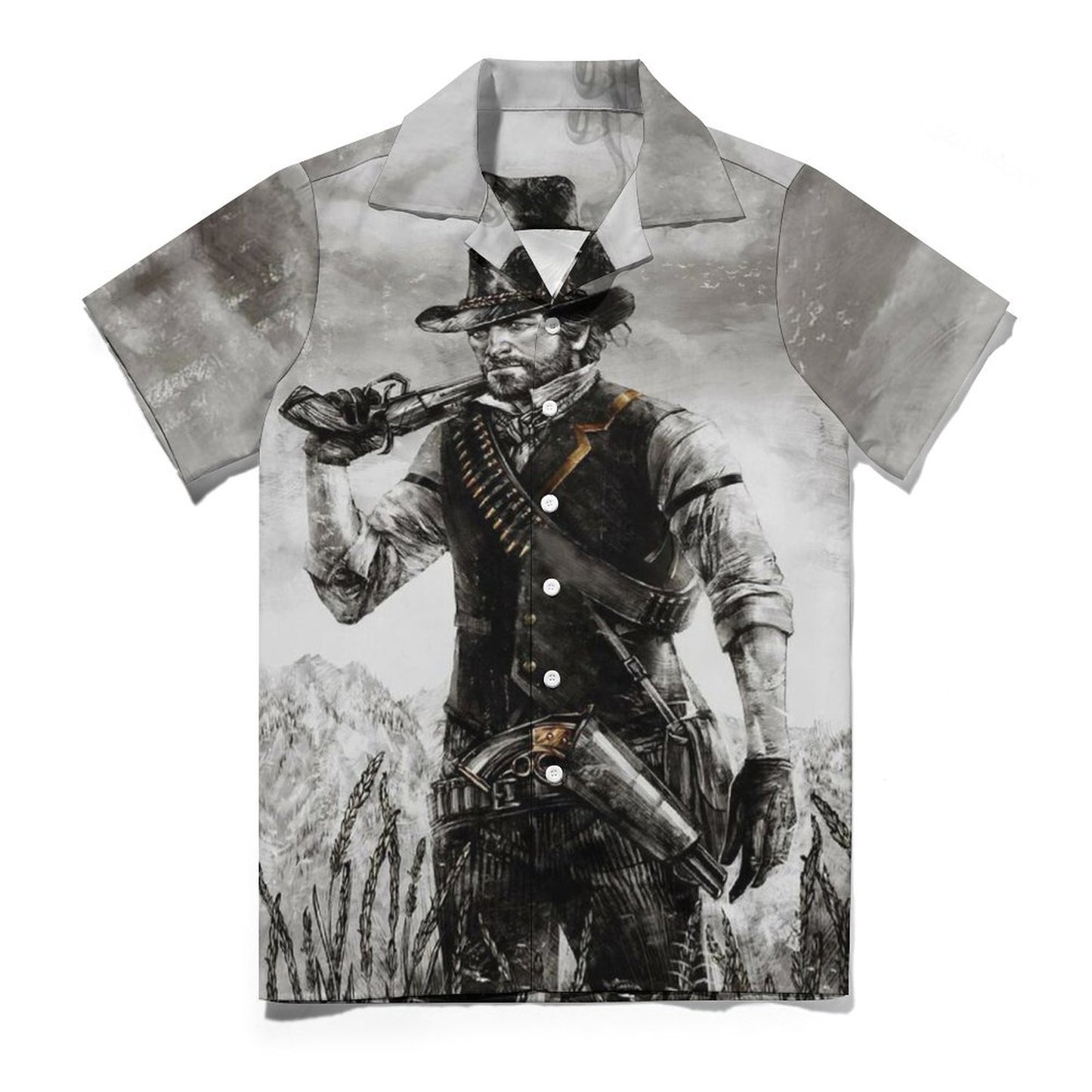 Men's Hawaiian Casual Short Sleeve Shirt 2305101800