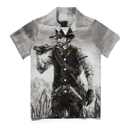 Men's Hawaiian Casual Short Sleeve Shirt 2305101800