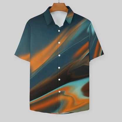 Men's Hawaiian Print Resort Shirt 2304109871
