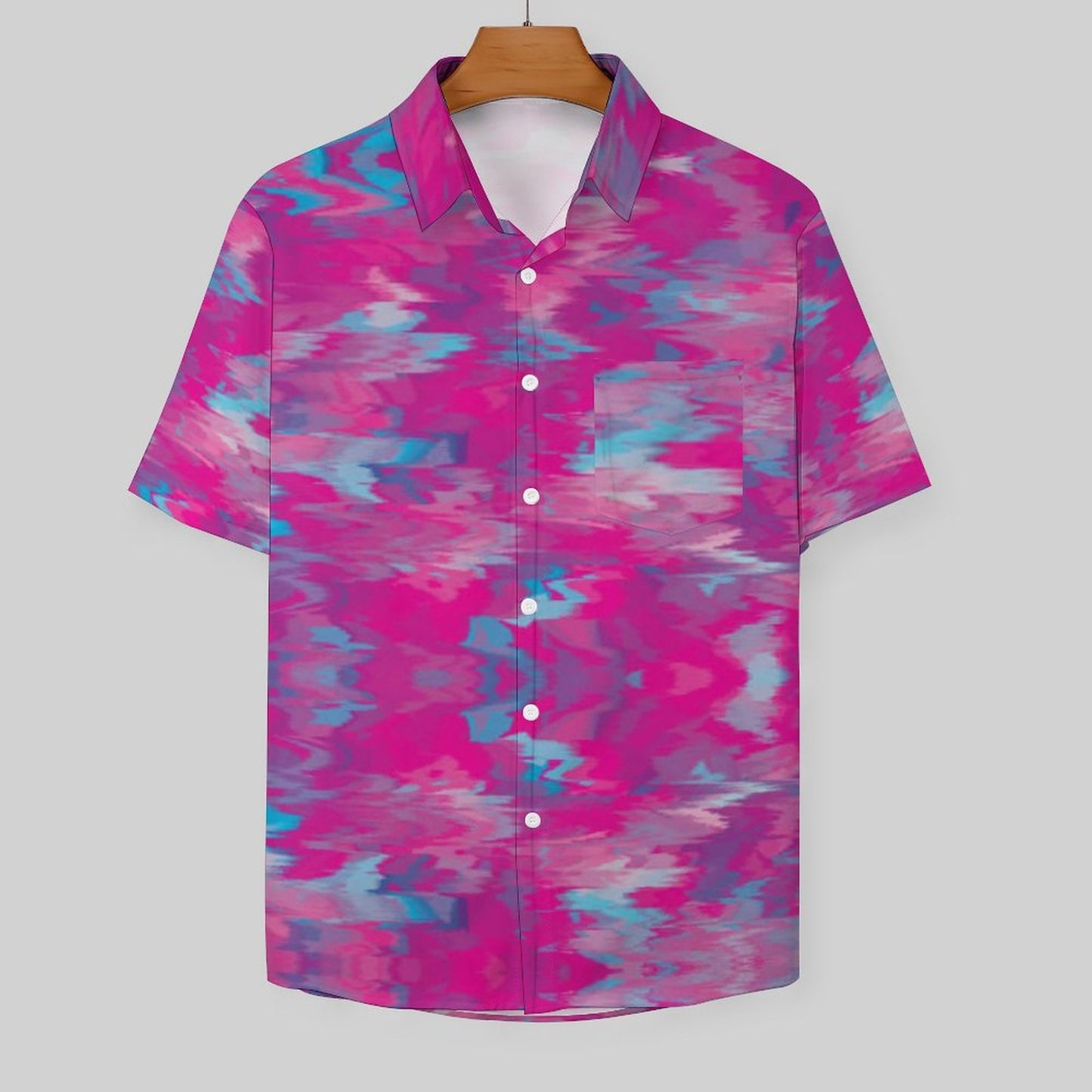 Men's Hawaiian Casual Short Sleeve Shirt 2306103806
