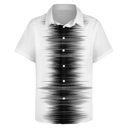 Men's Fashion Casual Printed Short Sleeve Shirts 2306102197