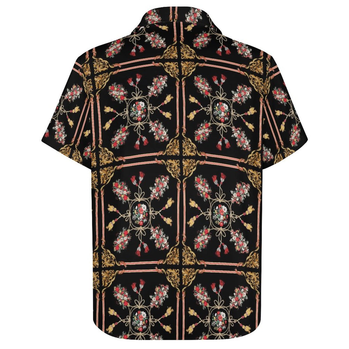 Men's Fashion Casual Printed Short Sleeve Shirts 2306100017