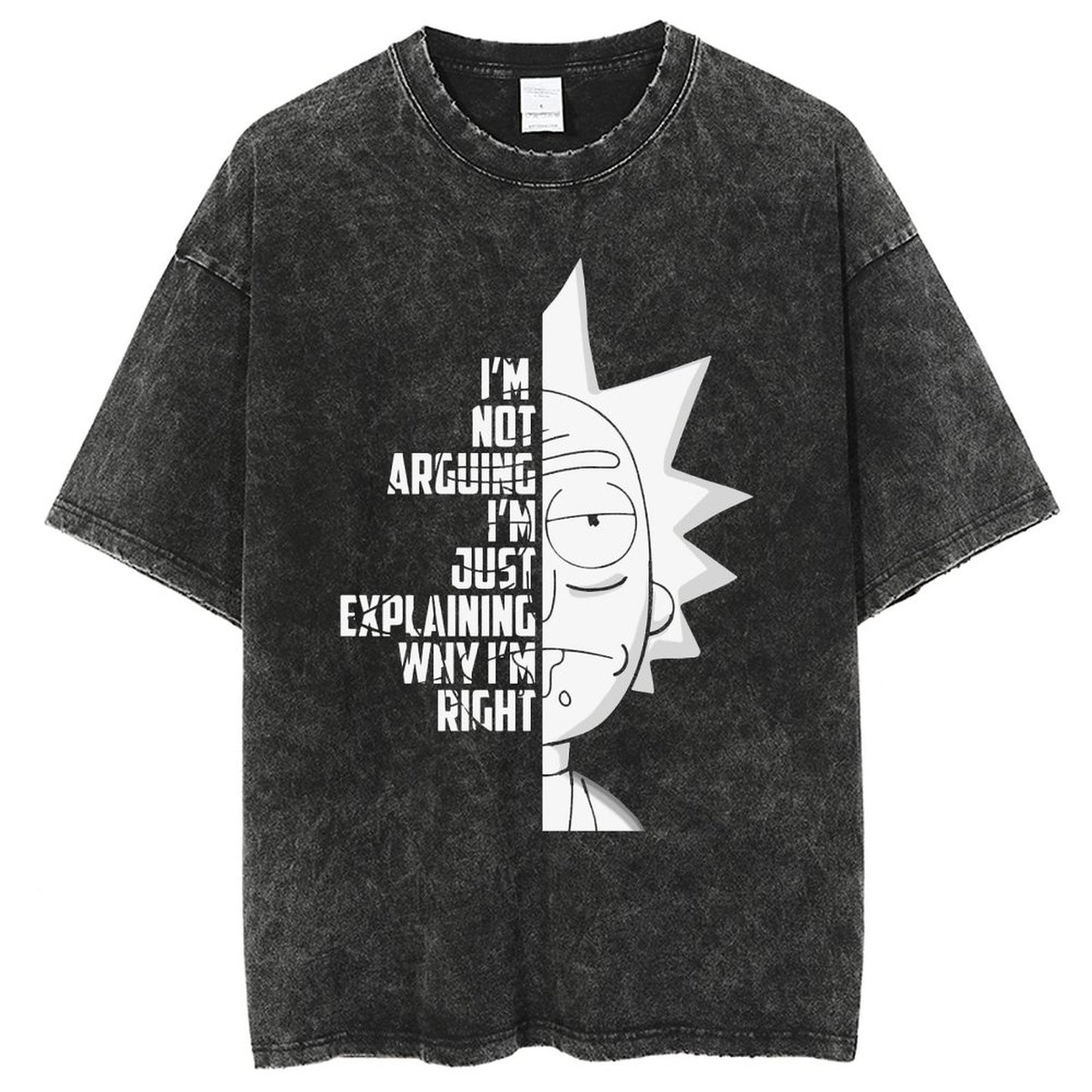 Unisex Vintage Solid Wash T-Shirts 2305103021