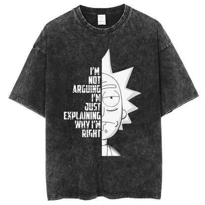Unisex Vintage Solid Wash T-Shirts 2305103021