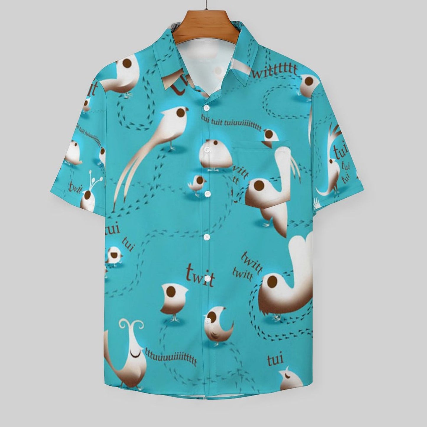 Men's Hawaiian Casual Short Sleeve Shirt 2306103516