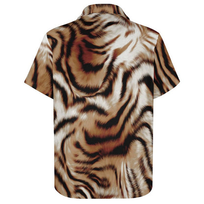 Men's Fashion Casual Printed Short Sleeve Shirts 2305107053