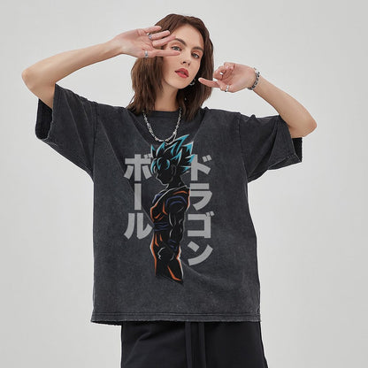 Unisex Vintage Solid Wash T-Shirts 2305102963