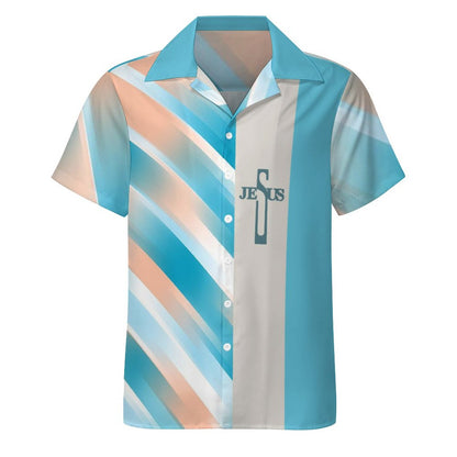 Men's Hawaiian Print Casual Shirt 2304105779