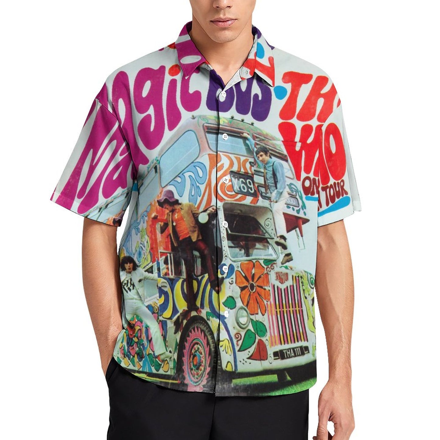 Men's Hawaiian Casual Short Sleeve Shirt 2306103370