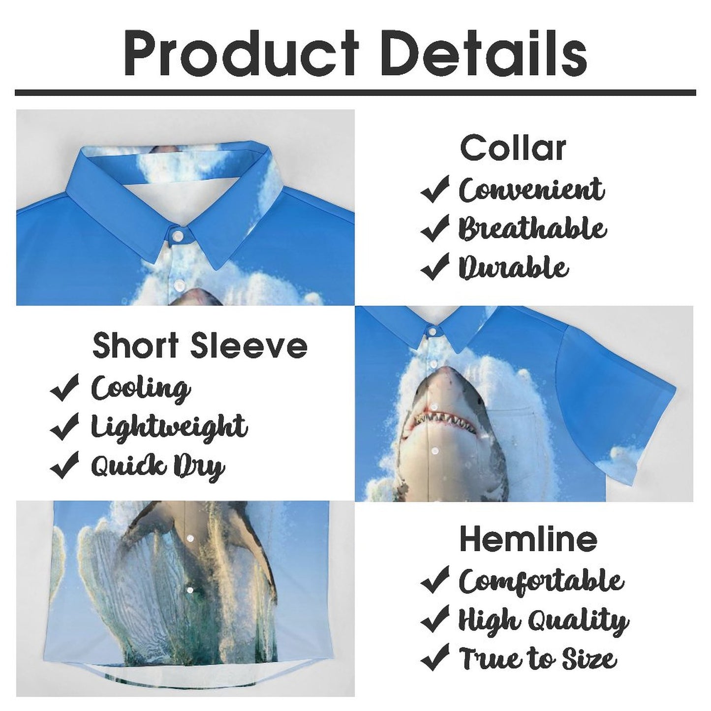 Men's Hawaiian Print Resort Shirt 2304108671