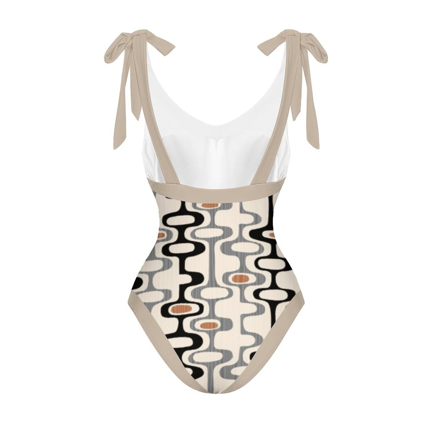 Casual Printed One-Piece Swimsuit And Cover Up 2305102600