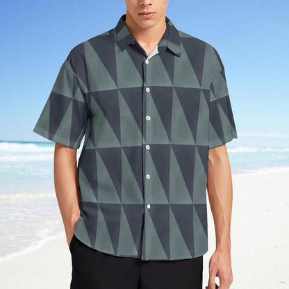 Men's Fashion Casual Printed Short Sleeve Shirts 2306101729