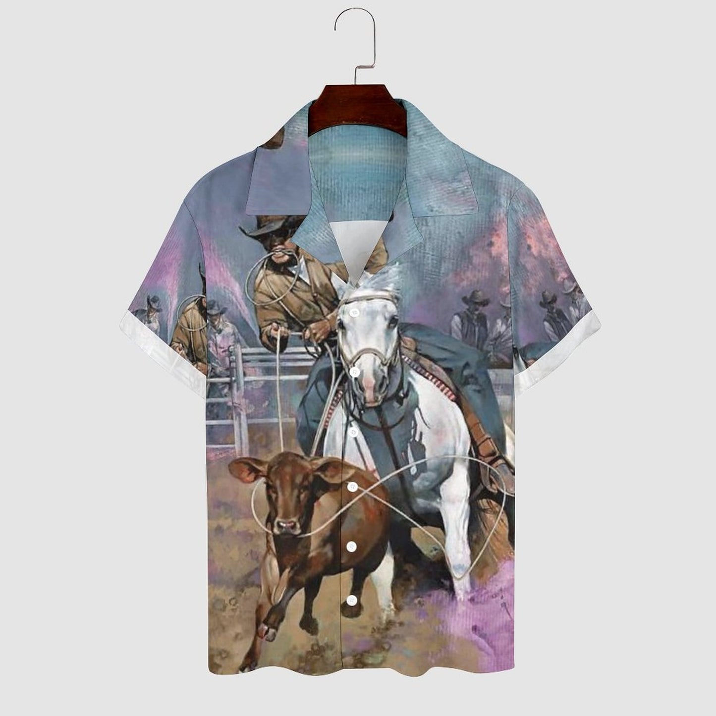 Men's Hawaiian Casual Short Sleeve Shirt 2305101808