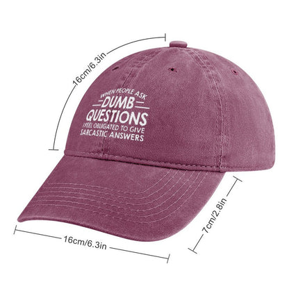 JOC Washed Denim Baseball Cap 2305102343