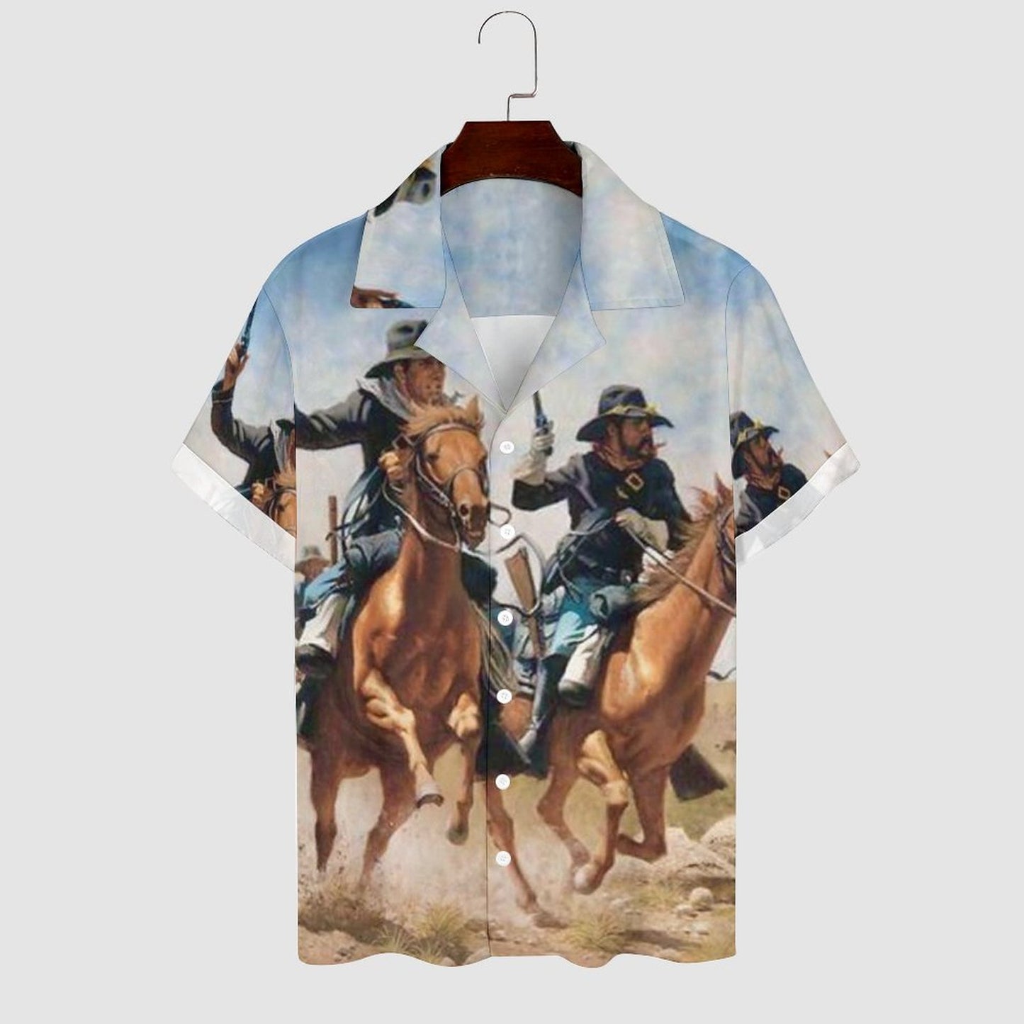 Men's Hawaiian Casual Short Sleeve Shirt 2305101807
