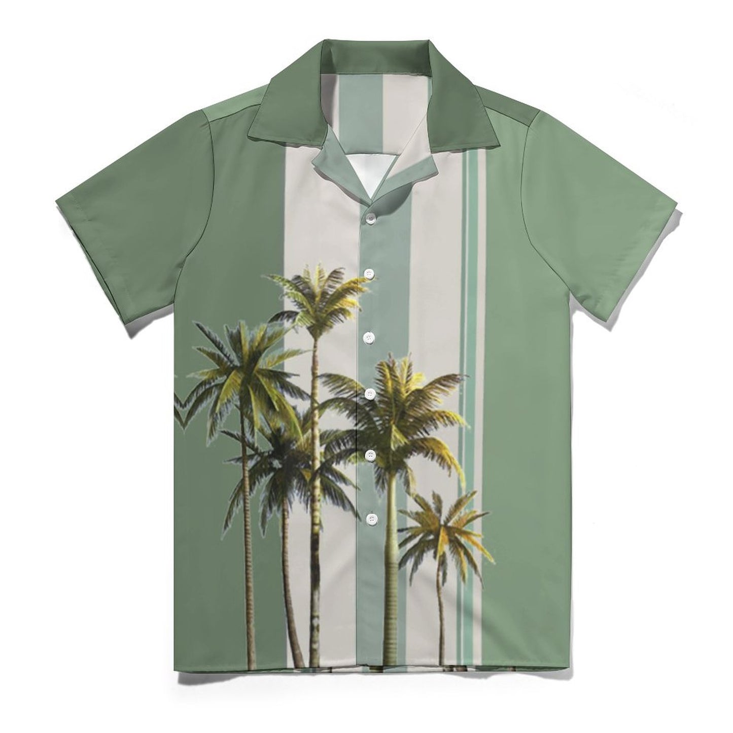 Men's Hawaiian Print Casual Shirt 2304106952