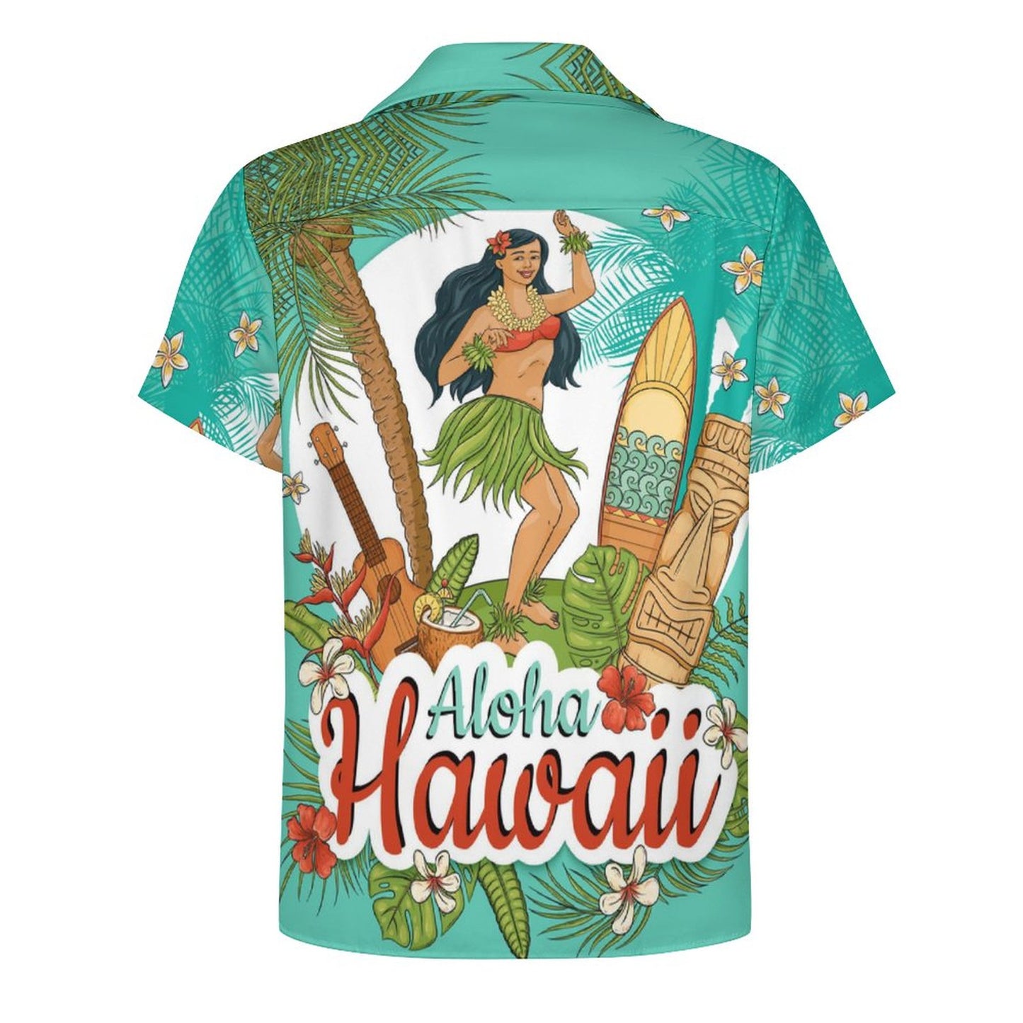Men's Hawaiian Casual Short Sleeve Shirt 2305102991