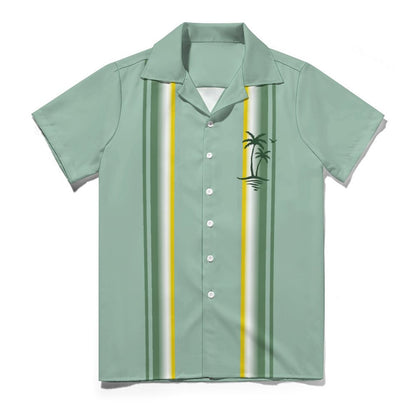 Men's Hawaiian Casual Short Sleeve Shirt 2305102255