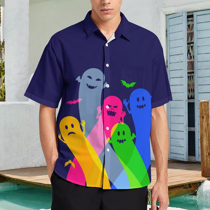 Men's Hawaiian Casual Short Sleeve Shirt 2306105787