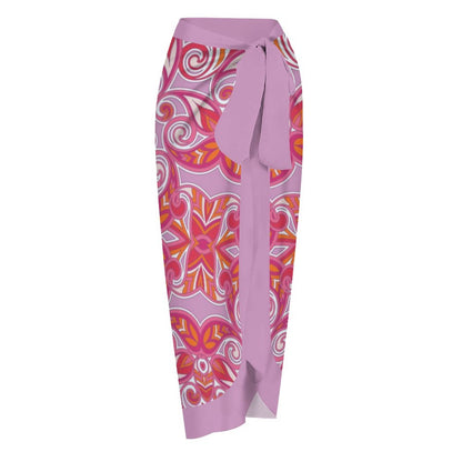 Fashion Printed One Piece Swimsuit And Cover Up 2305104421