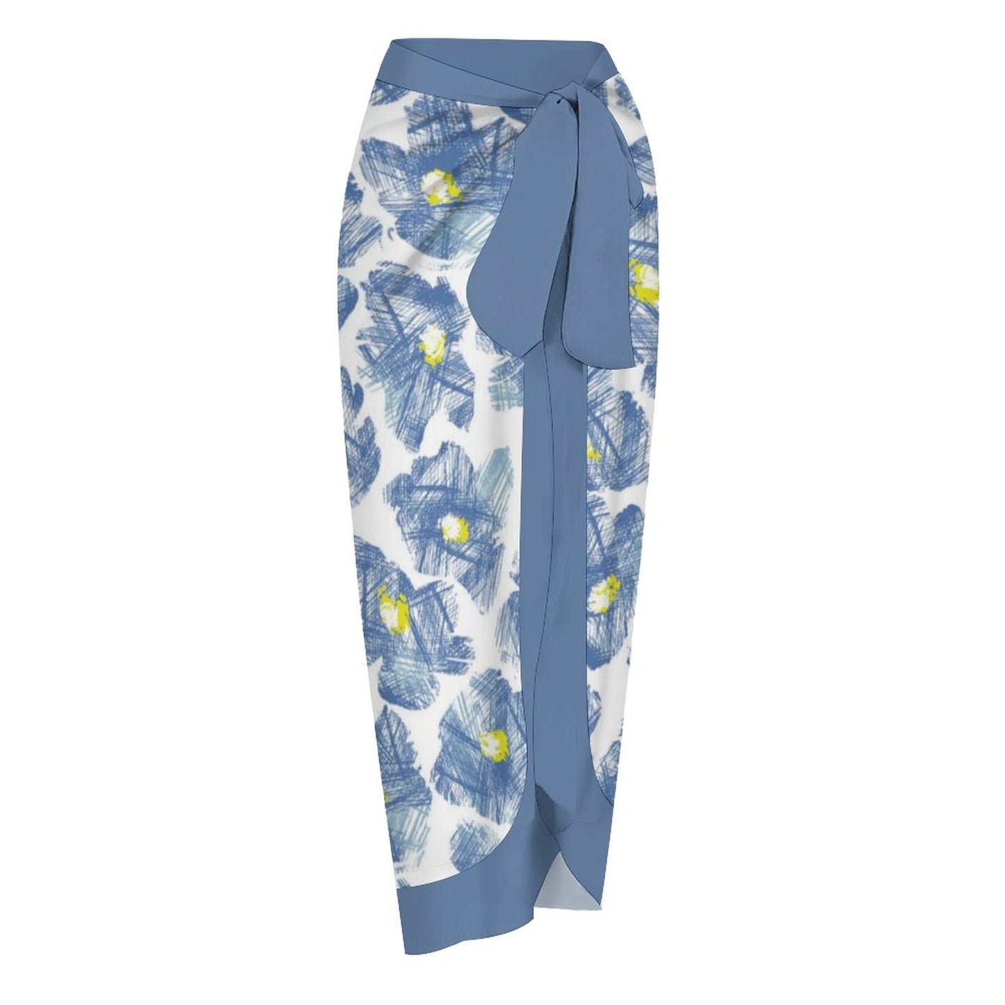 Casual Printed One-Piece Swimsuit And Cover Up 2305102686