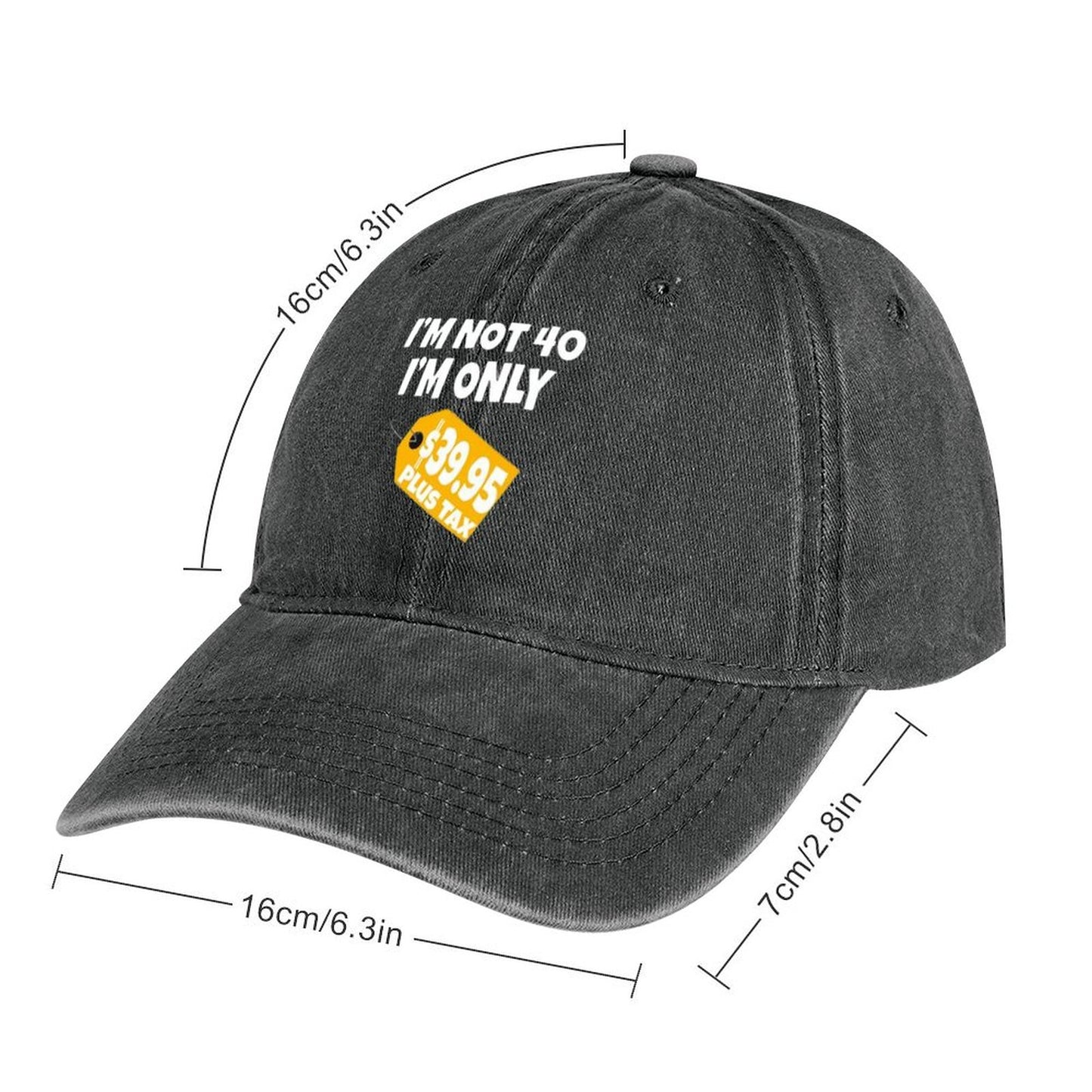 JOC Washed Denim Baseball Cap 2305102816